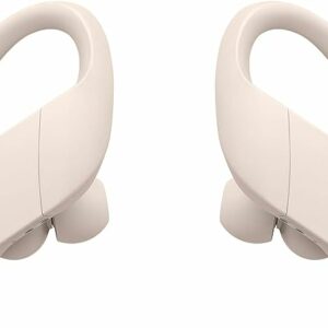 a pair of earbuds